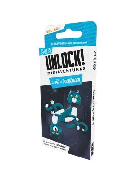 Juego de mesa unlock! miniaventuras el gato de schrodinger Juego de mesa unlock! miniaventuras el gato de schrodinger
