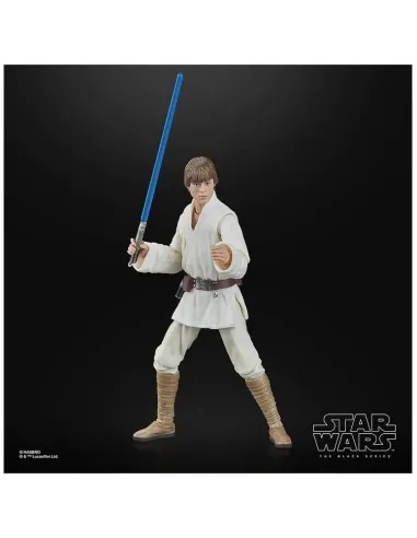 Figura hasbro star wars a new hope the black series luke skywalker