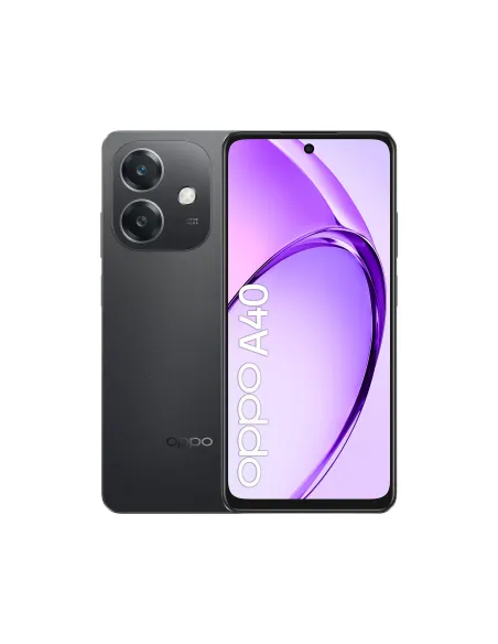 OPPO A40 16,9 cm (6.67") SIM doble Android 14 4G USB Tipo C 4 GB 128 GB 5100 mAh Negro