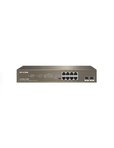 Switch ip - com g1110p - 8 - 150w 10 puertos