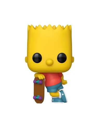 Funko pop animacion the simpsons bart con skateboard 80071