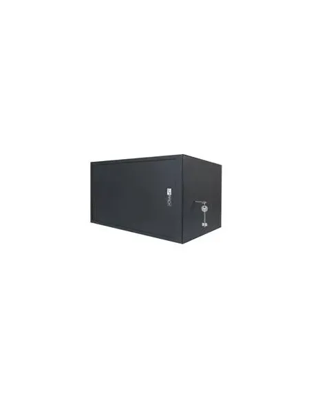 WP WALL MOUNT RACK 19" RWS SERIES 6U WXDXH: 560X400X400 MM, BLACK RAL 9005