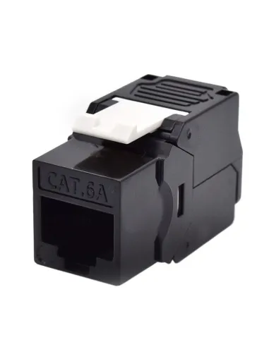 WP Keystone Cat. 6a UTP RJ45/Hembra  Negro - Comprar WP Keystone Cat. 6a UTP RJ45/Hembra  Negro