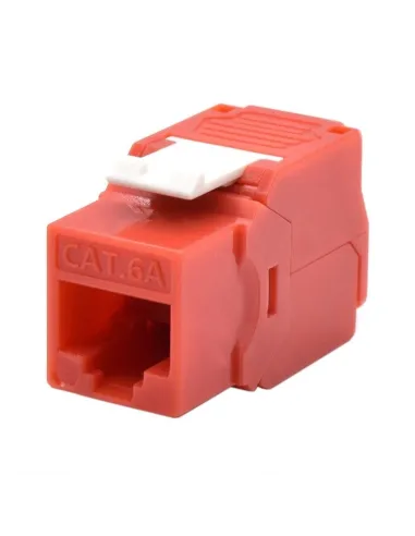 WP Keystone Cat. 6a UTP RJ45/Hembra  Rojo