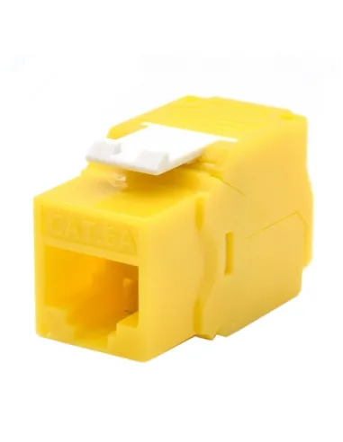 WP Keystone Cat. 6a UTP RJ45/Hembra Amarillo - Comprar WP Keystone Cat. 6a UTP RJ45/Hembra Amarillo