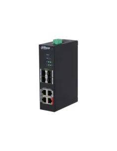 (DH-HS4408-4ET-96) DAHUA SWITCH4 PUERTOS 10/100 + 4SFP GIGABIT 96W MANAGED L2  HARDENED POE
