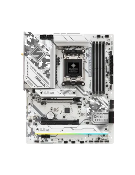 Asrock B650 Steel Legend WiFi AMD B650 Zócalo AM5 ATX