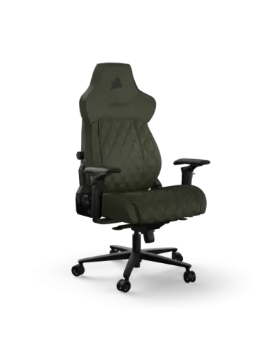 Corsair TC500 LUXE Silla para videojuegos de PC Asiento acolchado Verde