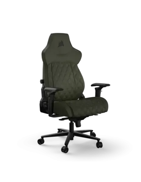 Corsair TC500 LUXE Silla para videojuegos de PC Asiento acolchado Verde