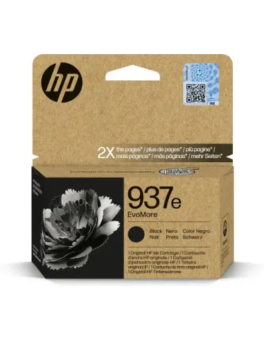 HP Cartucho de Tinta Original HP EvoMore HP 937e negra