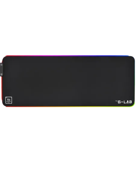The G-Lab Pad Rubidium Alfombrilla de ratón para juegos Negro