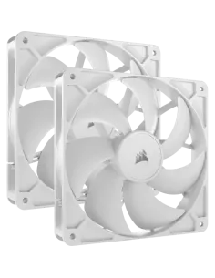 Corsair RS140 Carcasa del ordenador Ventilador 14 cm Blanco 2 pieza(s)