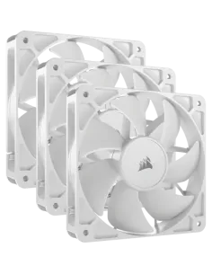Corsair RS120 Carcasa del ordenador Ventilador 12 cm Blanco 3 pieza(s)