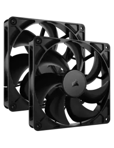 Corsair RS140 Carcasa del ordenador Ventilador 14 cm Negro 2 pieza(s)