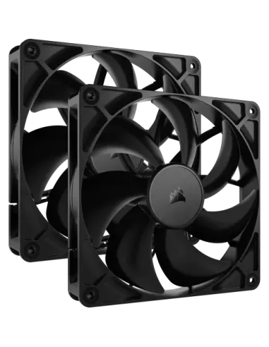 Corsair RS140 Carcasa del ordenador Ventilador 14 cm Negro 2 pieza(s)