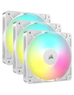 Corsair RS120 ARGB Carcasa del ordenador Ventilador 12 cm Blanco 3 pieza(s)