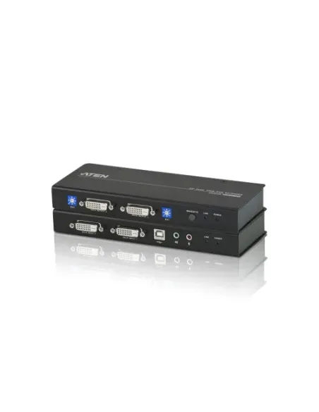 ATEN Extensor KVM Cat 5 DVI dual display USB (1024 x 768 a 60m)