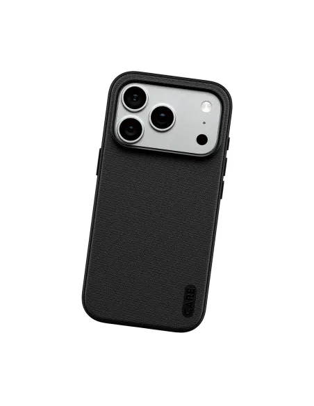 PanzerGlass CARE™ by ® Fusion Fabric Case Black w. MagSafe iPhone 18 Pro | 17 Pro funda para teléfono móvil 16 cm (6.3") Negro