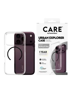PanzerGlass CARE™ by ® Urban Explorer Case Transparent w. Black MagSafe iPhone 18 Pro | 17 Pro funda para teléfono móvil 2