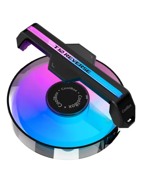 CoolBox Ventilador reversible T12 Reverse ARGB