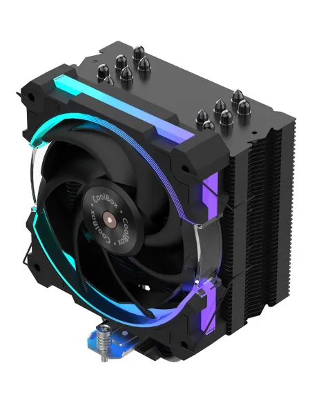 CoolBox Refrigerador CPU H6 Ring ARGB