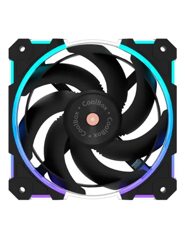 CoolBox Ventilador X12 Ring ARGB