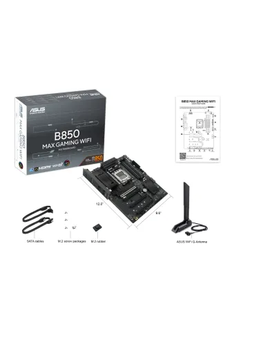 ASUS B850 MAX GAMING WIFI AMD B850 Zócalo AM5 ATX