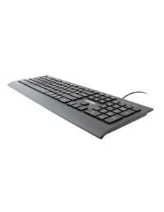 CoolBox TECLADO USB FLAT PRO TECLAS CHOCOLATE 1.8M DE CABLE 610G. SILENCIOSO 2