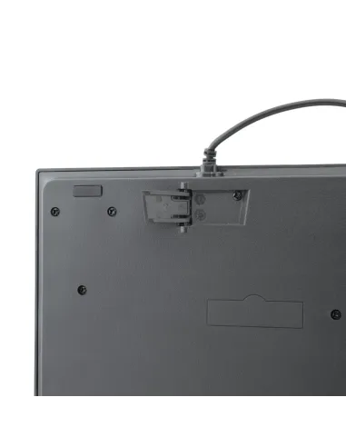 CoolBox TECLADO USB FLAT PRO TECLAS CHOCOLATE 1.8M DE CABLE 610G. SILENCIOSO