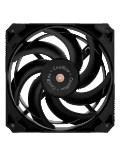 CoolBox Ventilador V12 Black