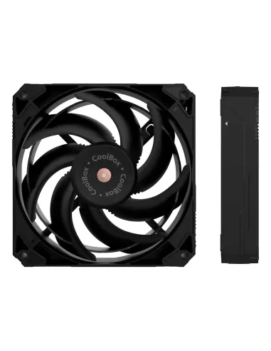 CoolBox Ventilador V12 Black