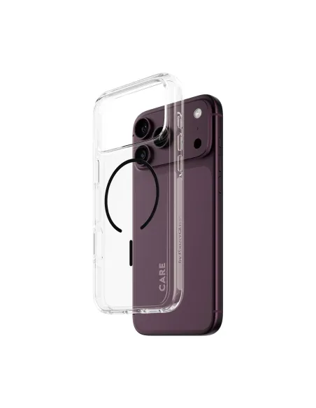 PanzerGlass CARE™ by ® Urban Explorer Case Transparent w. Black MagSafe iPhone 18 Pro Max | 17 Pro Max funda para teléfono