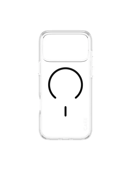 PanzerGlass CARE™ by ® Urban Explorer Case Transparent w. Black MagSafe iPhone 18 Pro Max | 17 Pro Max funda para teléfono