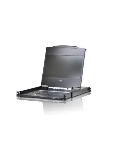 ATEN CL6700MW-ATA-EG consola de rack 43,9 cm (17.3") Negro 1U
