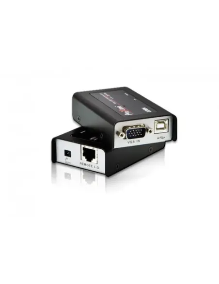 ATEN Extensor KVM Cat 5 VGA USB formato compacto (1280 x 1024 a 100m)