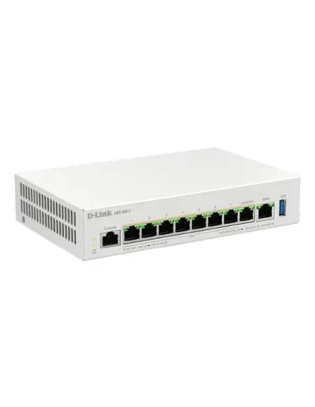 D-Link DBR-600-P B router 2.5 Gigabit Ethernet Blanco