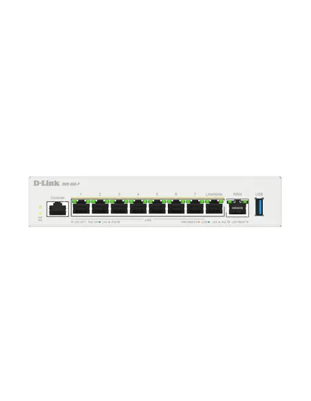 D-Link DBR-600-P B router 2.5 Gigabit Ethernet Blanco