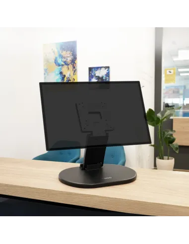 TooQ Soporte de mesa pared para pantallas de 17”-27”, Negro