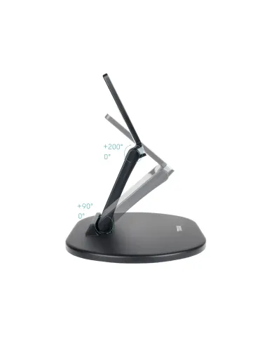TooQ Soporte de mesa pared para pantallas de 17”-27”, Negro