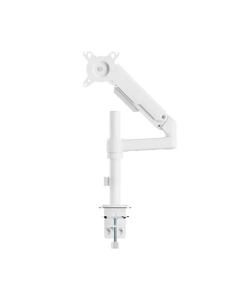 AISENS Soporte de Mesa Eco Contrapeso Giratorio e Inclinable para Monitor TV 9kg (3 PIVOTES, 1 BRAZO) de 17-32, Blanco