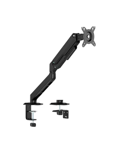 AISENS Soporte de Mesa Eco Contrapeso Giratorio e Inclinable para Monitor TV 9kg (3 Pivotes, 1 Brazo) de 17-32, Negro