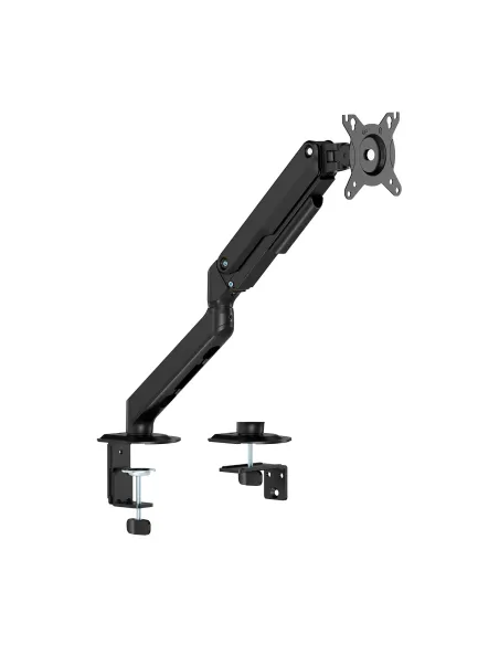 AISENS Soporte de Mesa Eco Contrapeso Giratorio e Inclinable para Monitor TV 9kg (3 Pivotes, 1 Brazo) de 17-32, Negro