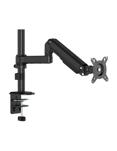 AISENS Soporte de Mesa Eco Contrapeso Giratorio e Inclinable para Monitor TV 9kg (3 Pivotes, 1 Brazo) de 17-32, Negro