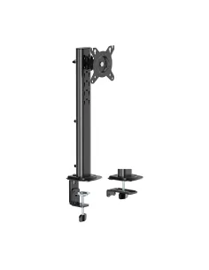AISENS Soporte de Mesa Eco Giratorio e Inclinable para Monitor TV 12kg de 17-34, Negro