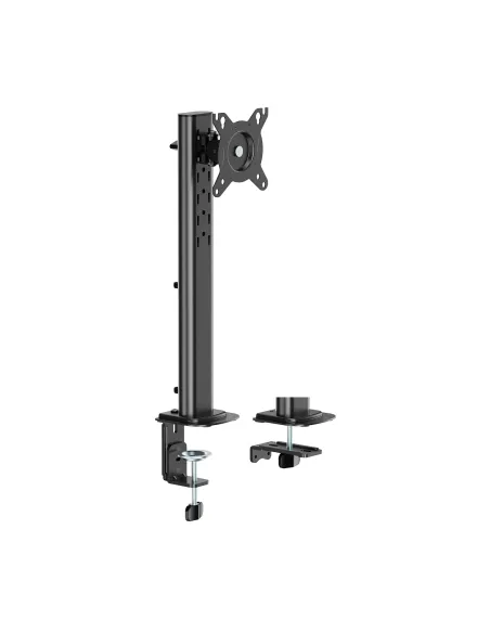 AISENS Soporte de Mesa Eco Giratorio e Inclinable para Monitor TV 12kg de 17-34, Negro