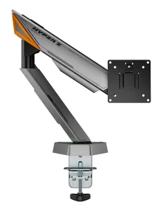 AISENS DT49TSRRGB-347 soporte para monitor 124,5 cm (49") Escritorio Negro, Gris 2