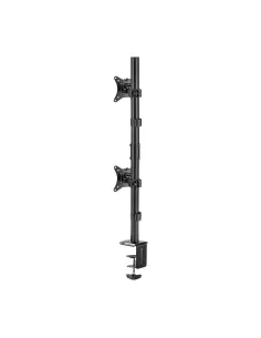 AISENS Soporte de mesa eco giratorio e inclinable para 2 Monitor TV 9kg de 17-32, Negro 2