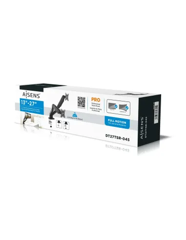 AISENS DT27TSR-045 soporte para monitor 81,3 cm (32") Escritorio Negro