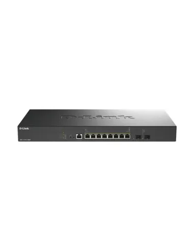 D-Link DXS-1210-10MP E switch Gestionado L2+ 10G Ethernet (100 1000 10000) Energía sobre Ethernet (PoE) Negro