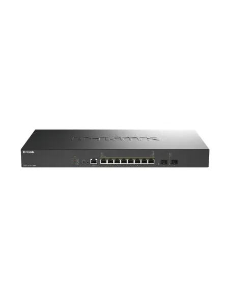 D-Link DXS-1210-10MP E switch Gestionado L2+ 10G Ethernet (100 1000 10000) Energía sobre Ethernet (PoE) Negro